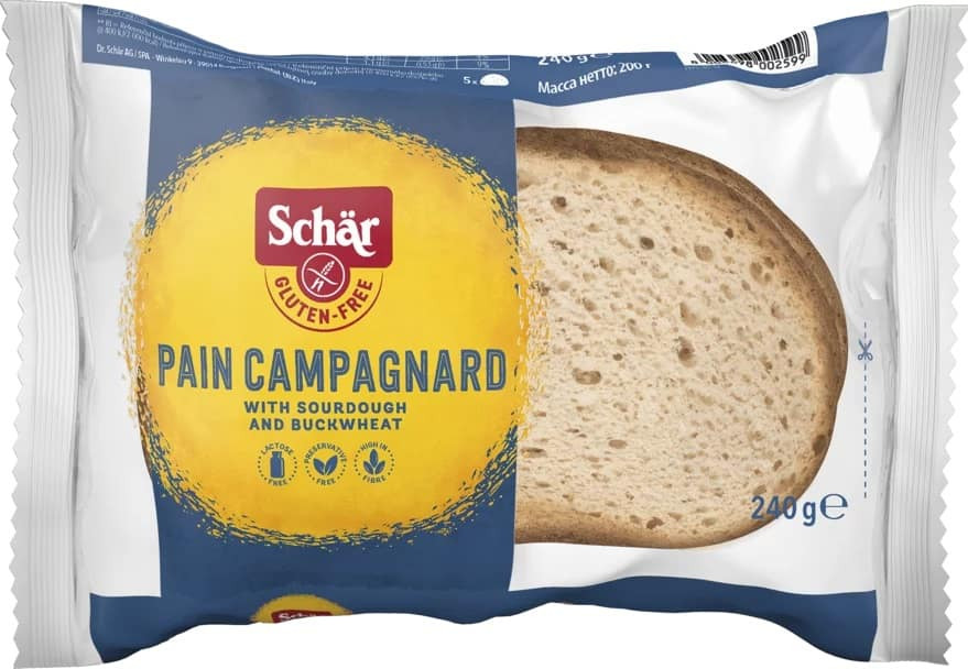 Деревенский безглютеновый хлеб Pain Campagnard, 240 г