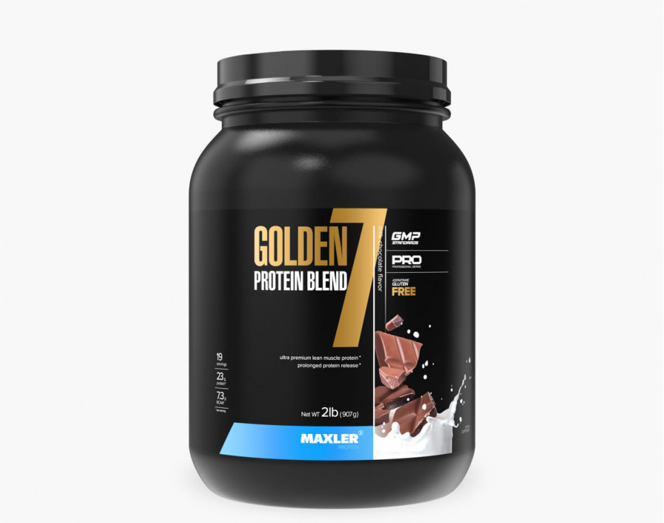 MXL. Golden 7 Protein Blend 907 г, Молочный шоколад