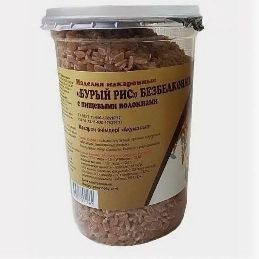 Рис БУРЫЙ безбелковый МакМастер, 350 г