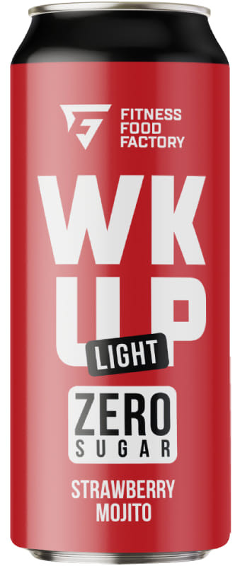 Напиток Fitness Food Factory WK UP Light, 450 мл, Клубничный мохито