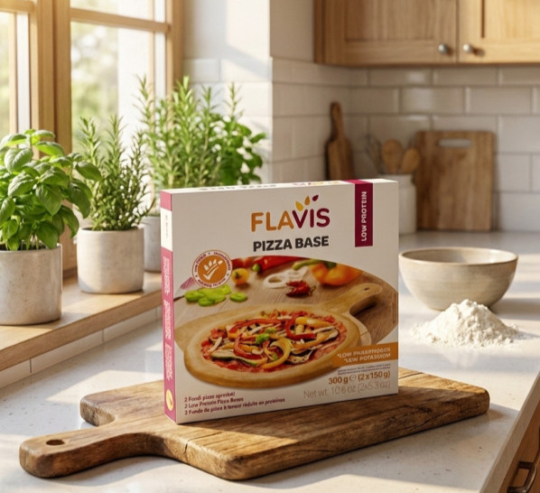 Основа для пиццы с низким содержанием белка  (Pizza) 300гр FLAVIS