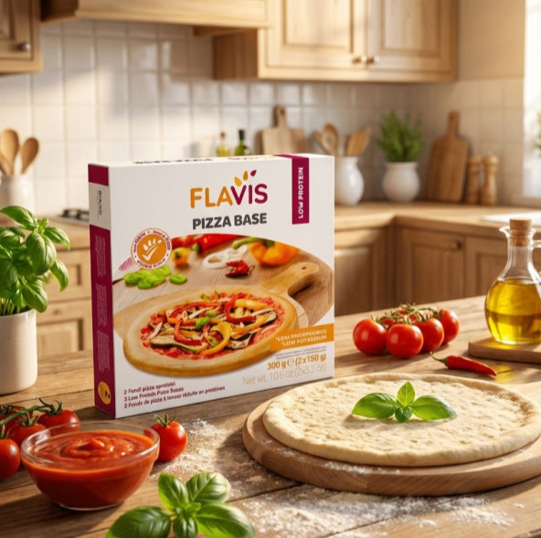 Основа для пиццы с низким содержанием белка  (Pizza) 300гр FLAVIS