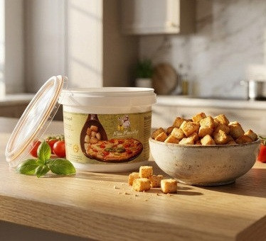 Крутон низкобелковый  со вкусом пиццы, без глютена МакМастер, 80 гр