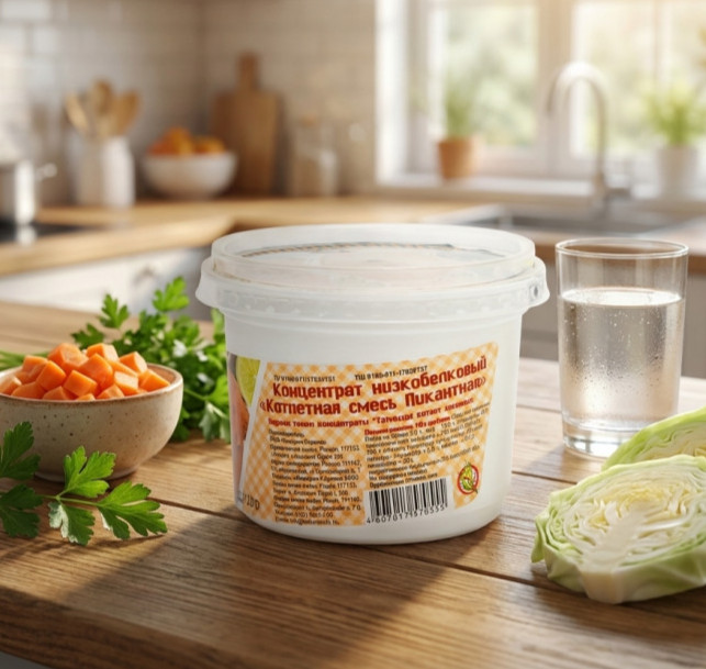 Котлетная смесь "Пикантная" со вкусом рыбы, концентрат низкобелковый, МакМастер 120 г