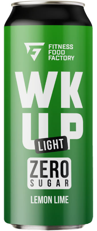 Напиток Fitness Food Factory WK UP Light, 450 мл, Лимон Лайм