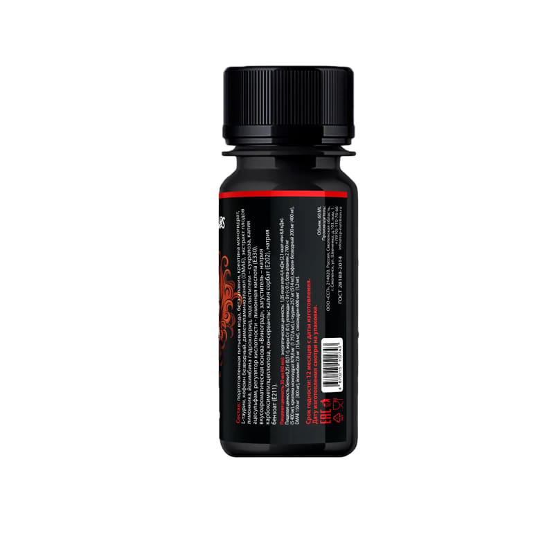 Hell Labs Psychotic Shot 60 мл, Ледяной десерт