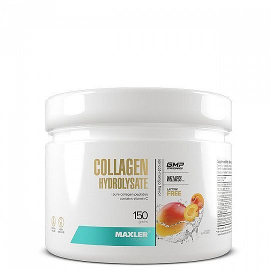 Maxler Collagen Hydrolysate 150 г, Абрикос-манго