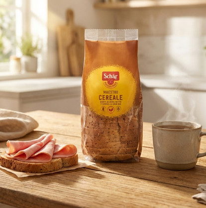 Безглютеновый зерновой хлеб Maestro Cereale Schar 300г.