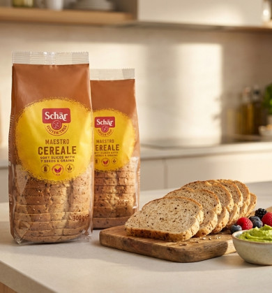 Безглютеновый зерновой хлеб Maestro Cereale Schar 300г.