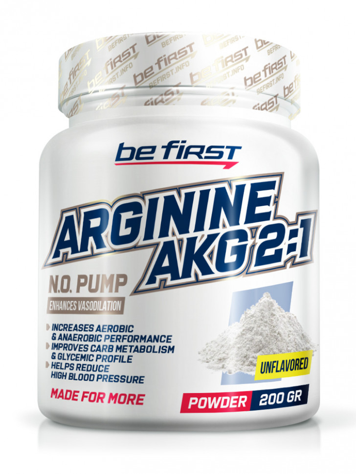 Arginine AKG 2:1 Powder 200 гр, натуральный вкус