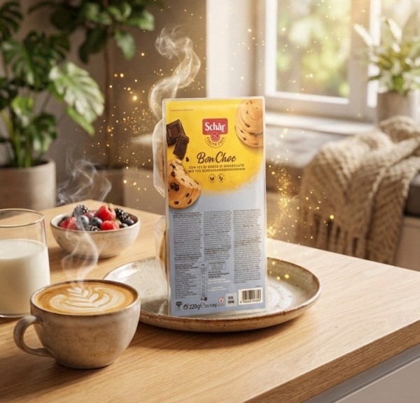 Безглютеновые Булочки С Кусочками Шоколада "Bon Choс" Schar (4шт*55г) 220г