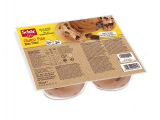 Безглютеновые Булочки С Кусочками Шоколада "Bon Choс" Schar (4шт*55г) 220г