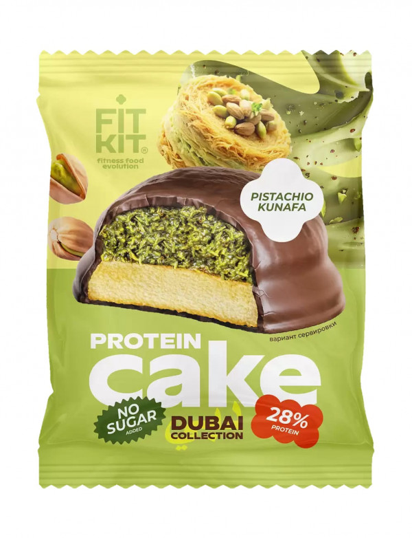 FitKit Dubai Protein Cake Фисташковая кунафа 50 г