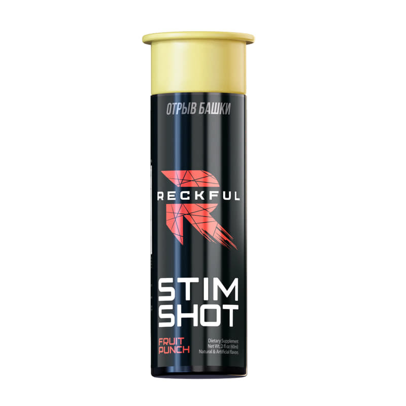 Reckful Stim shot 60 мл, Фруктовый пунш