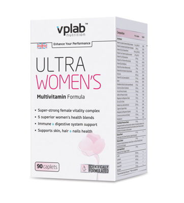 VPLab Ultra Women's Multivitamin Formula 90 caplets