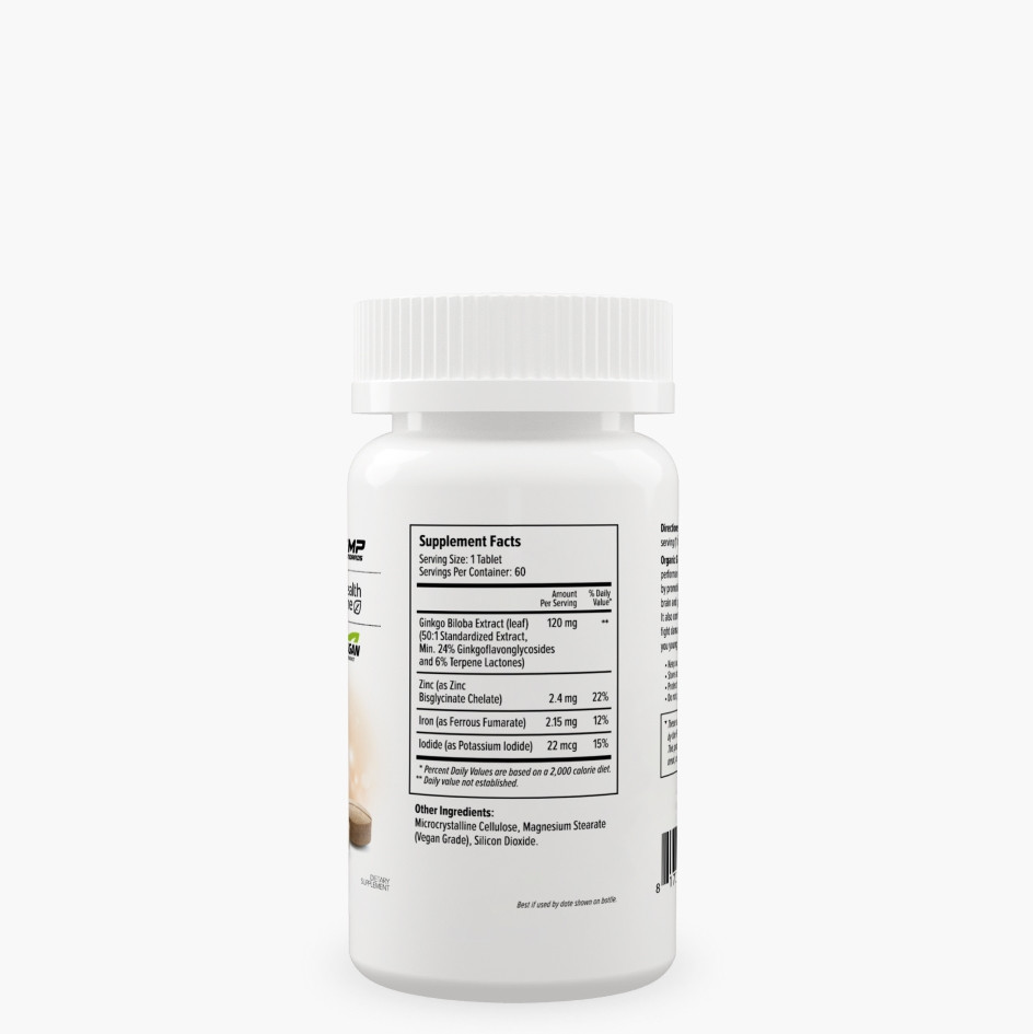 Maxler Ginkgo Biloba Organic 60 таблеток