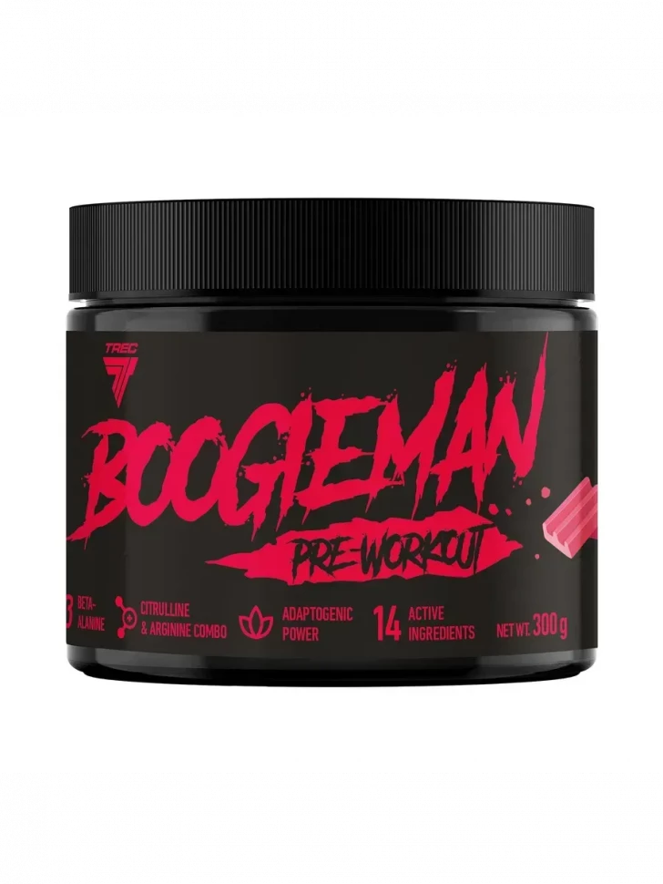 Предтренировочный комплексTrec Nutrition Boogeman 300 г, Бубль гум
