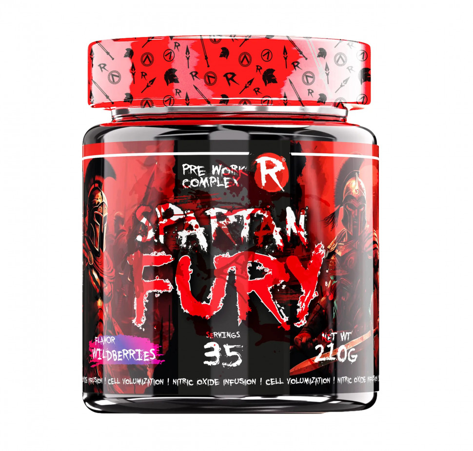Reckful Spartan Fury 210 г, Ежевика