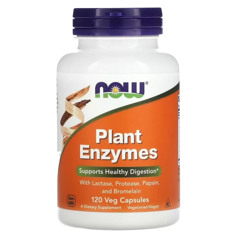 Now Plant Enzymes 120 вег.капсул