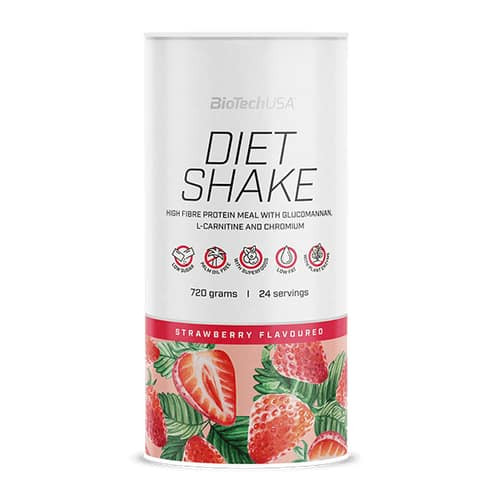 BioTechUSA Diet Shake 720 г, Клубника