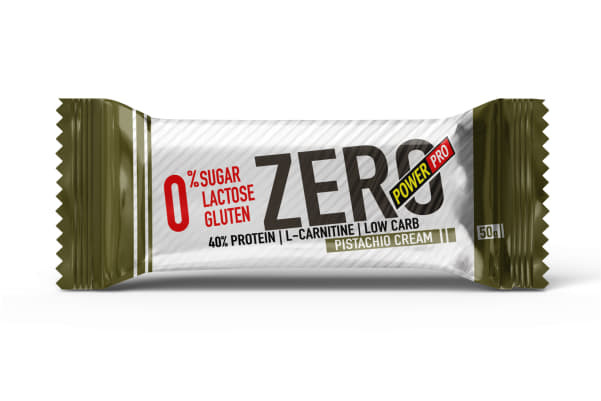 Батончик Power Pro ZERO 50 г, Фисташковый крем